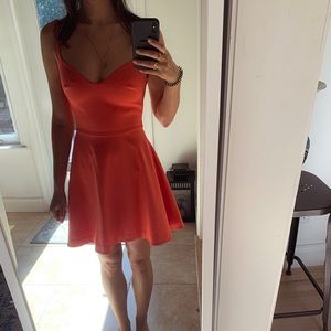 Elizabeth and James Pink A-line cocktail dress